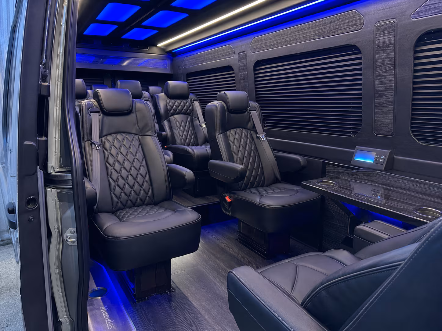 sprinter van transportation for groups and events across wayne